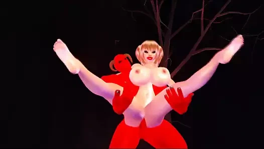 Demon Zozo Lorey'i sikiyor (10/19)