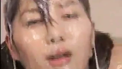 Bukkake makinesi ve sıcak bir japon!