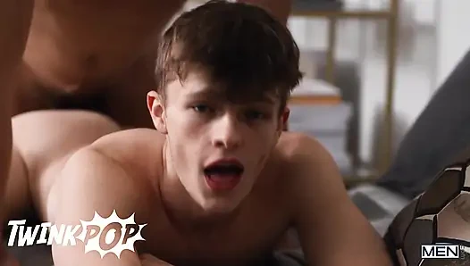 TWINKPOP - Jake Preston Sneaks Off With Colton Reece For A Naughty Brunch Hookup While Their Guests Wait