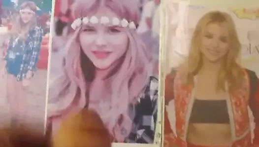 4 Waves ( on 5) cum Tribute for Chloe Moretz