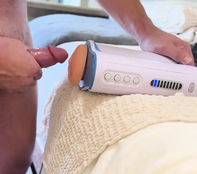 Sakso makinesinde 4 boşalma