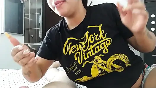 Çok büyük götlü çok ateşli komşuyu sikiyorum - bölüm 33