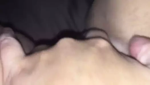 sürtük parmak kendini