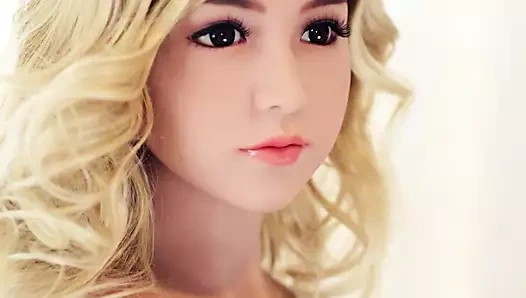 Yourdoll süper sevimli sarı saçlı seks bebeği