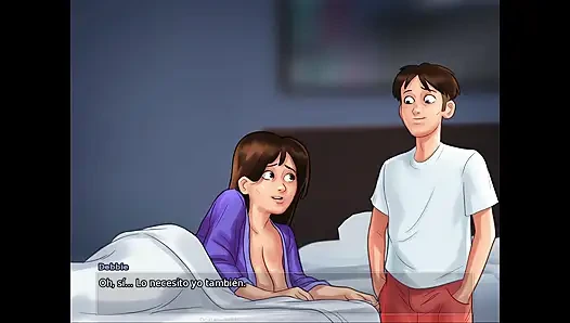 O çok ıslak, benimle sevişmeni istiyorum üvey oğlum - yaz mevsimi efsanesi