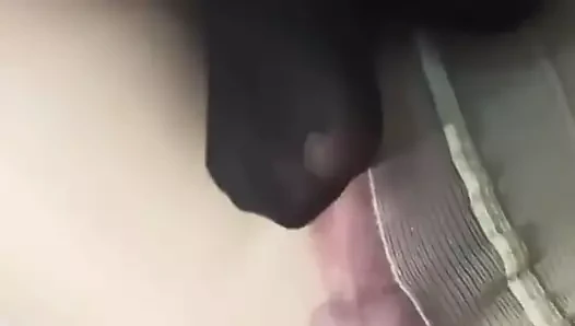 karısının opak tayt, külotlu çorap bölüm 1 footjob