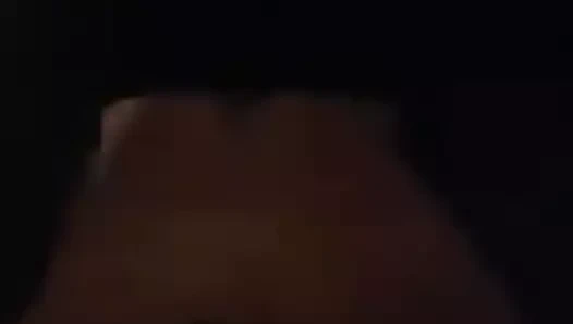 Straight in her asshole