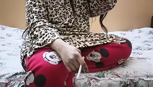 Girlfriend k Sath late night mastiya🥵