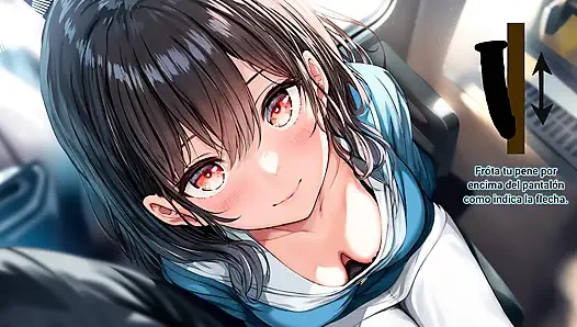 İspanyol hentai 31 talimatı - yaramaz japon trende sana mastürbasyon yapıyor.