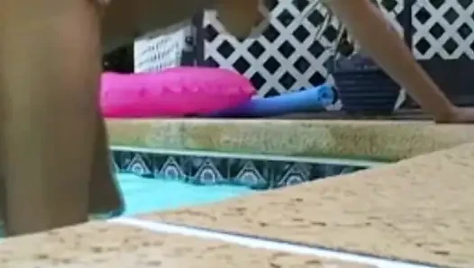 Florida amateurs havuz başı oyun zamanı