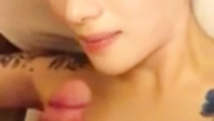 dövmeli çinli kızdan bj