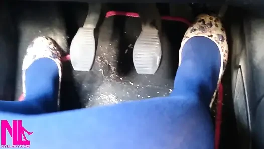 Çiçekli bale dairelerinde hızlı sürüş