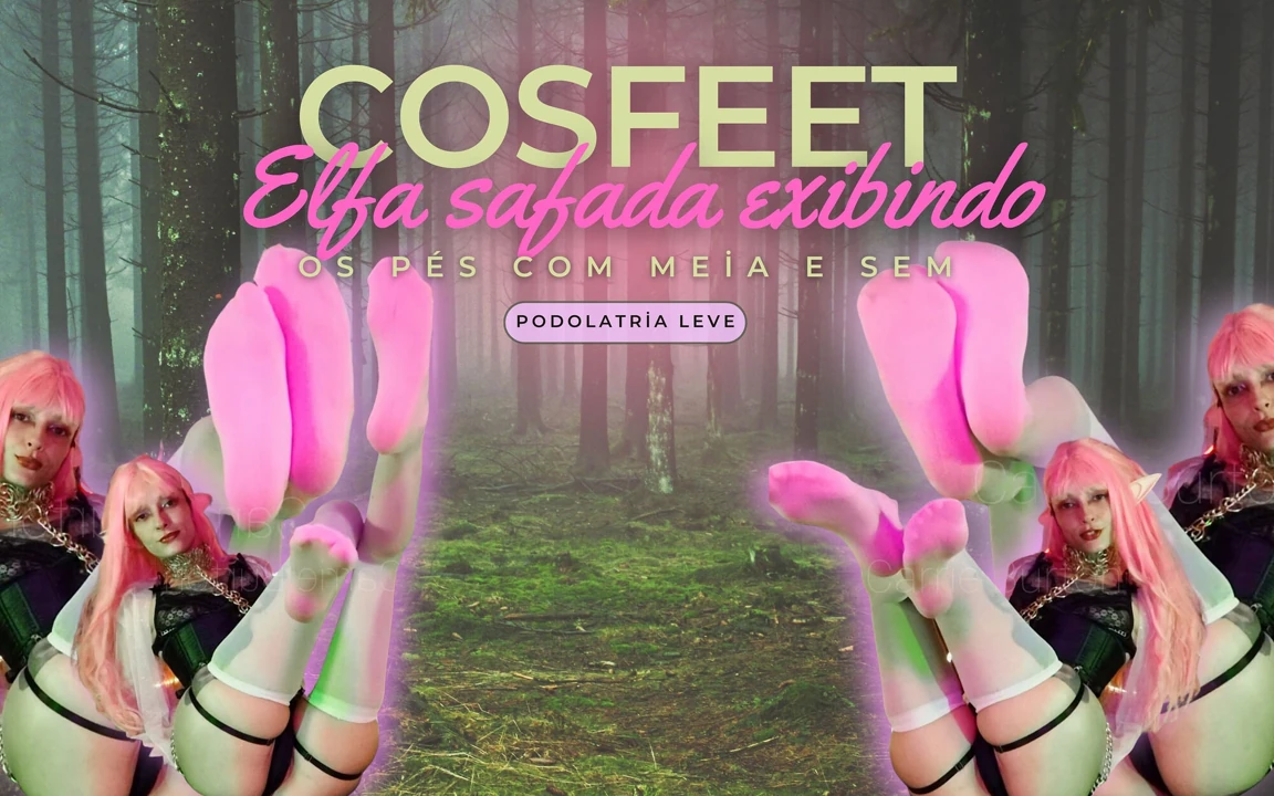 Cosfeet - Ormanın Gotik Elf'i ve Büyülü Ayakları