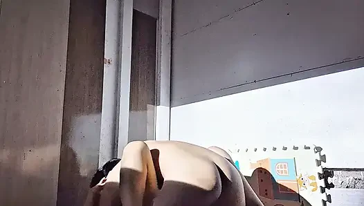 Oda arkadaşım Pinay dersten sonra yumuşak bir şekilde inliyor! Karanlıkta seks