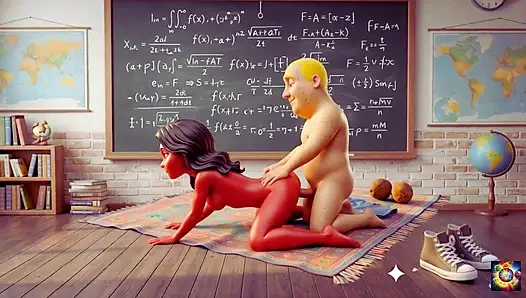 Tutkulu öğretmen romantizmi - ai hentai asmr