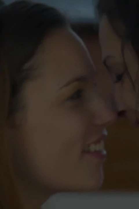 Maquillaje amcık yalama ile lezbiyen eylemi