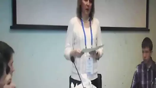 Bir kolej öğretmeninden zihinsel olarak çiğneme