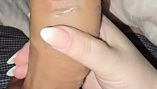 Üvey anne 9 inçlik yarak ve elle muamele üvey oğlunu gördü