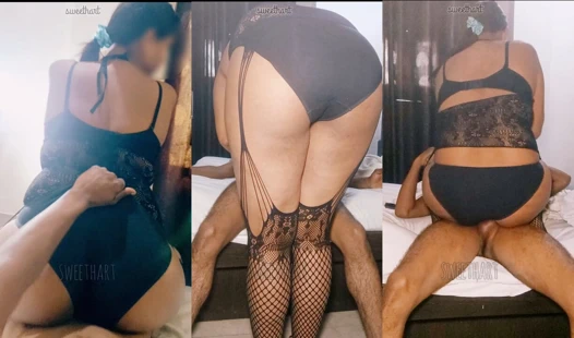 Otel odasında tombul kız arkadaş - hazırlan