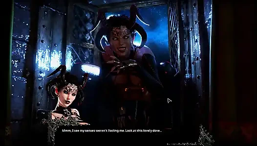 Kontes crimson: bir erkek arkadaş kızının seks yaptığını izliyor bölüm 4