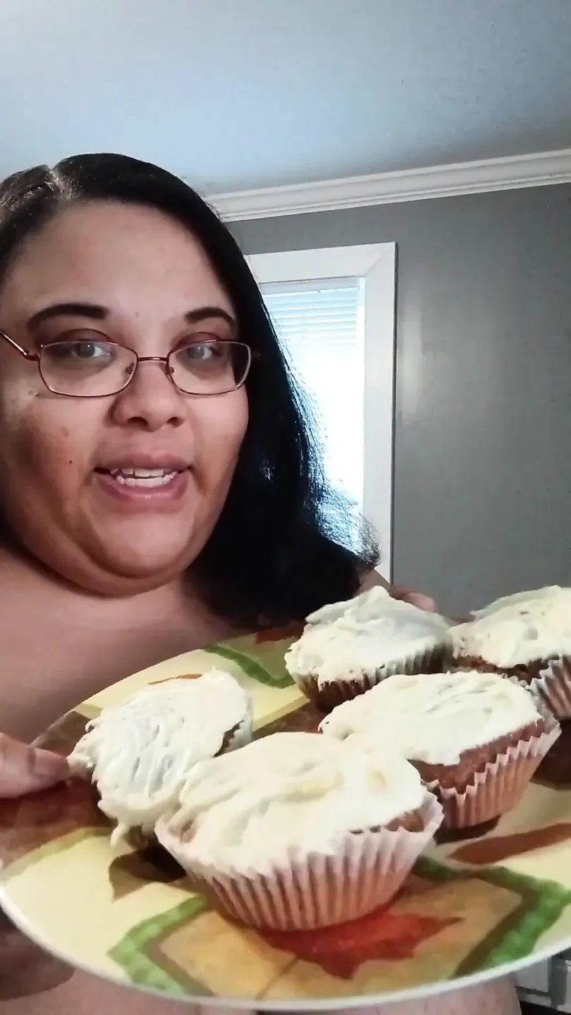 Stuffing My Face with Cupcakes While Naked