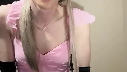 Jess Silk dildoya biniyor