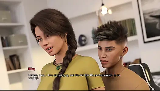 De Bauchery'nin adımları 31 Riley canlı yayında Elijah yarağıyla oynadı