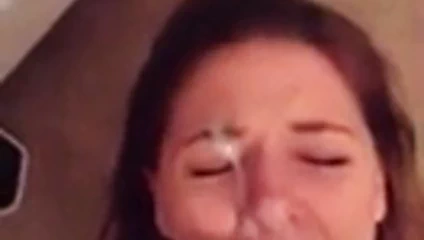 amatör gf cummed içinde the yüz