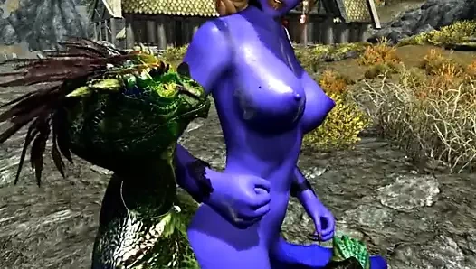 Daha da fazla skyrim pornosu