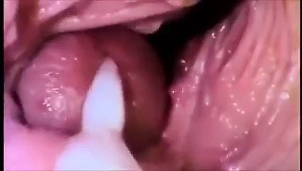 Abspritzen mit Muschi Cam