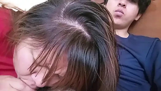 This Single Mom Loves Cocks In Her Mouth, She's Getting Addicted To Sex