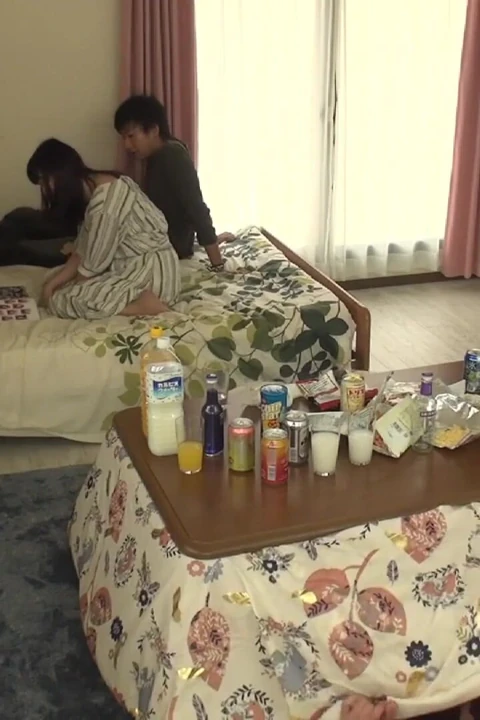 PT1 Sneaking around in a Kotatsu and playing pranks on the unprotected lower half of the body!