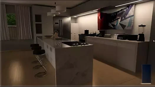 Aile işi-yatak odasında eğleniyor