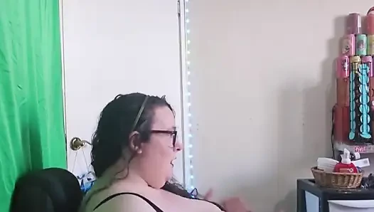 Göbek tanrıçası ssbbw ladybrads'ın yanında