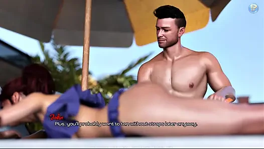 Kocam ve kocamın patronuyla seks tatili (bölüm 6)