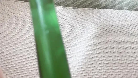 She start to play near mirror and dont stop until have orgasm