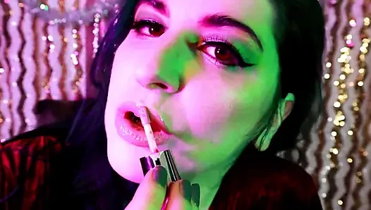 100 Lipglos Katmanı Asmr