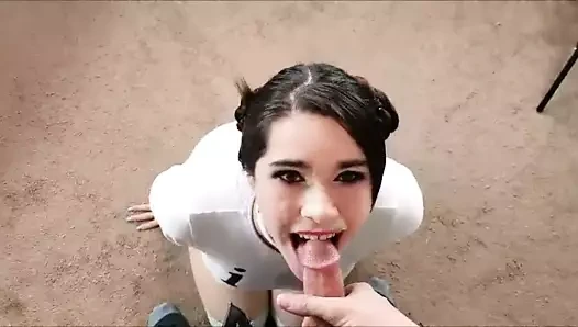 Yüze boşalma hızlı sakso