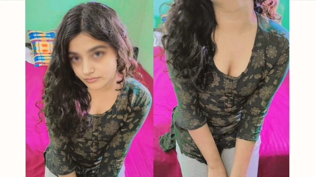 Сводная сестра дези Village Tharki хочет большой хуй сводного брата внутри ее тугой киски, хинди секс XXXX