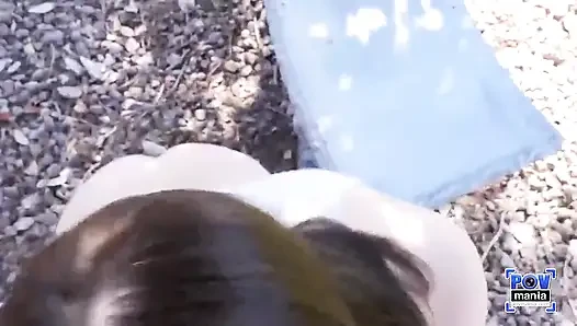 Denizci luna kapıdan dışarı bakış açısı büyük yarak ibadeti