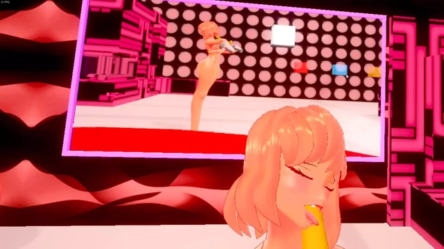 Vr hentai dildoların ve uğraşacak bir kadının olduğu bir vr oyunu oynuyor