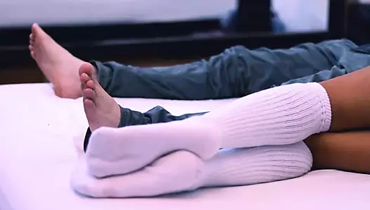 Babysitter and single neighbor.