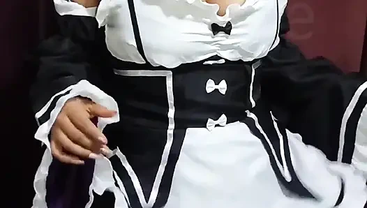 Rem kostümlü otaku prezervatifsiz sikiliyor bölüm 1