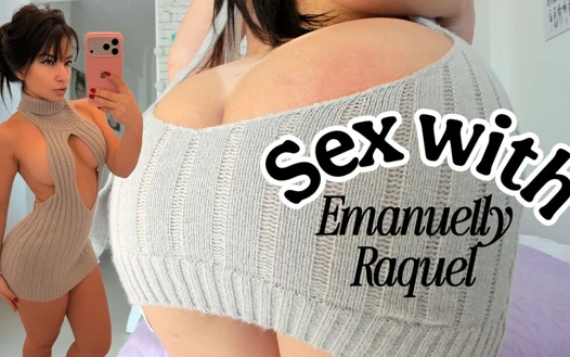 Ateşli kız arkadaşın Emanuelly Raque ile rol yapma bakış açısı seks