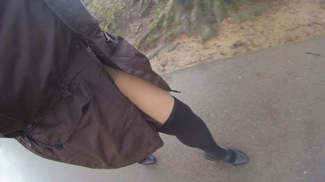 Promenade en collant sans jupe (part1)