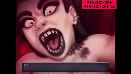 BBW Goth Nympho Gets Fucked In Her Sex Dungeon! (Summertime Saga Gameplay)