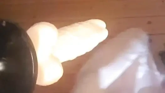 Makinemle yakın amcık ve göt sikişi