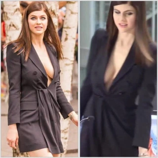 Alexandra Daddario sıcak elbiseler
