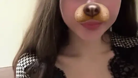TikTok compilation part 9: slim girl dancing, mini skirt, shorts, striptease, stockings and long legs, dancing on top