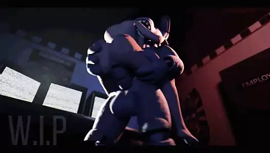 Bonnie sikme kadın içinde ofis